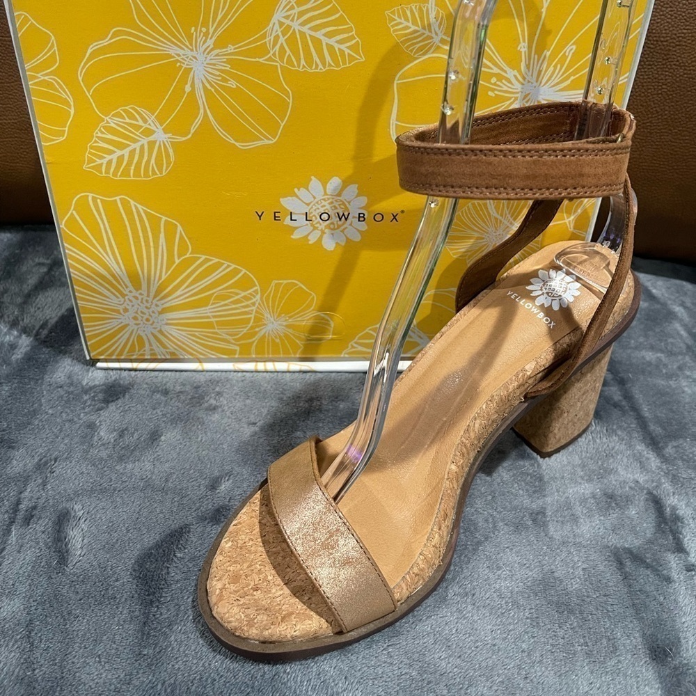 Yellowbox Caikos Chestnut Sandal - Picture 1 of 5